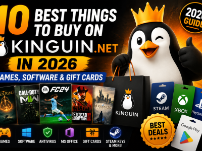 10 Best Things to Buy on Kinguin.net in 2026 (Games, Software & Gift Cards)